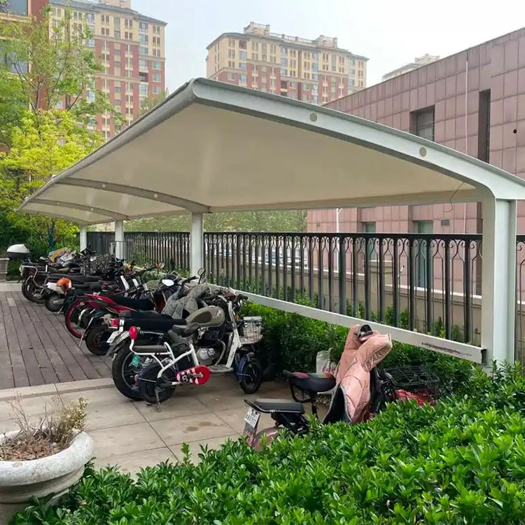 庐江县膜结构电动车棚