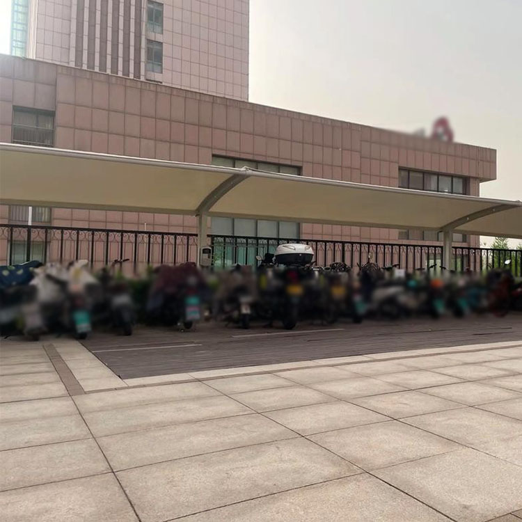 庐江县膜结构电动车棚